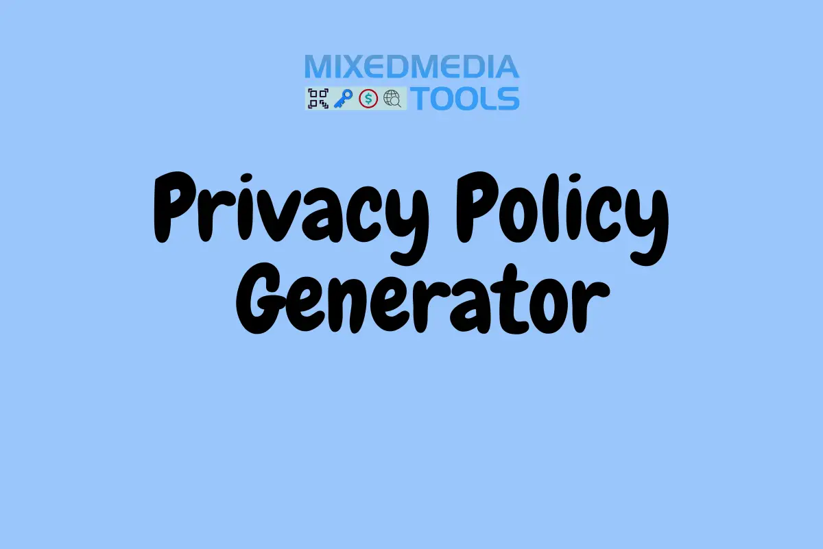 What is Privacy Policy Generator?
